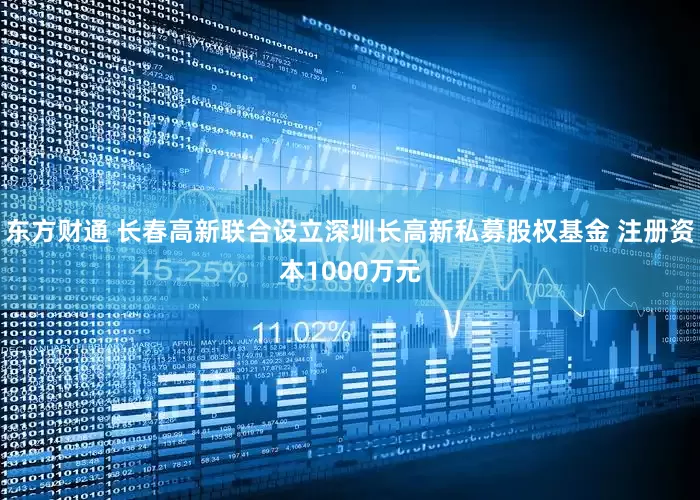 东方财通 长春高新联合设立深圳长高新私募股权基金 注册资本1000万元
