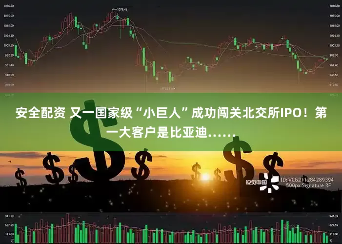 安全配资 又一国家级“小巨人”成功闯关北交所IPO！第一大客户是比亚迪……
