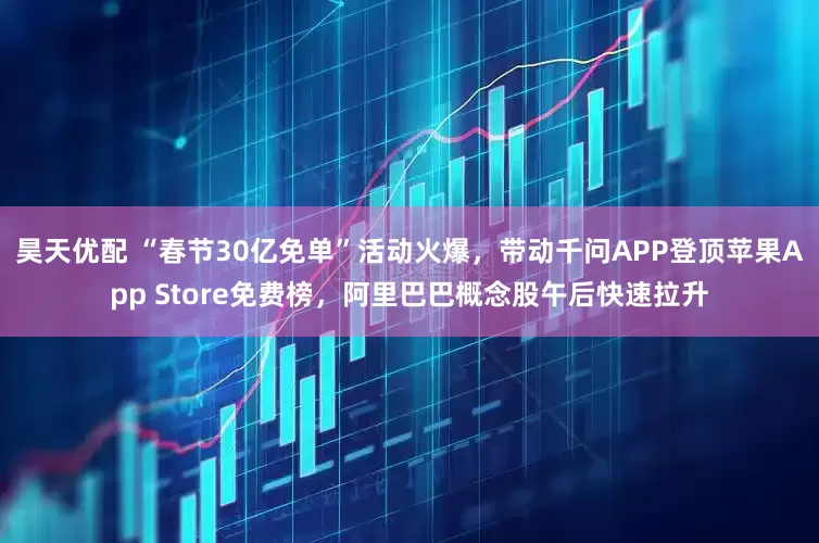 昊天优配 “春节30亿免单”活动火爆，带动千问APP登顶苹果App Store免费榜，阿里巴巴概念股午后快速拉升